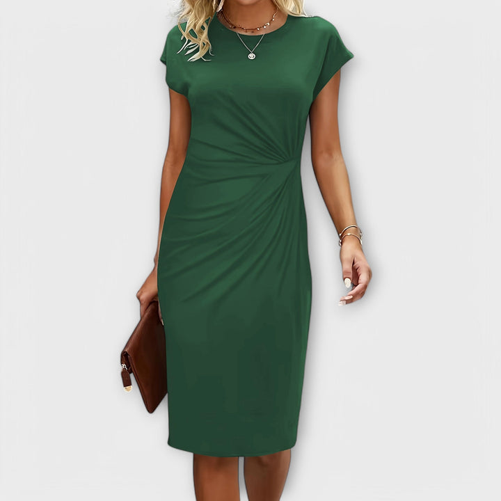 Lene – stilfuld A-line kjole