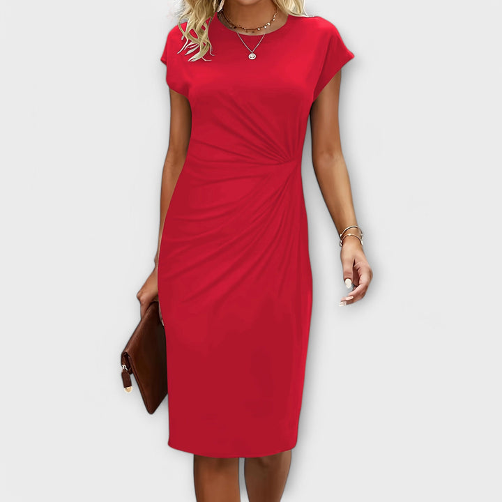 Lene – stilfuld A-line kjole