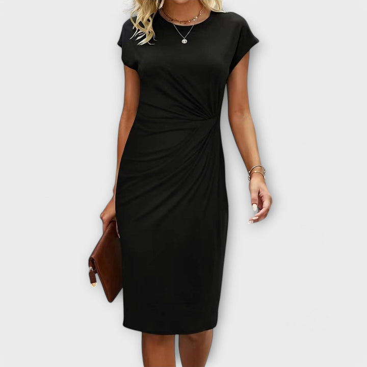 Lene – stilfuld A-line kjole