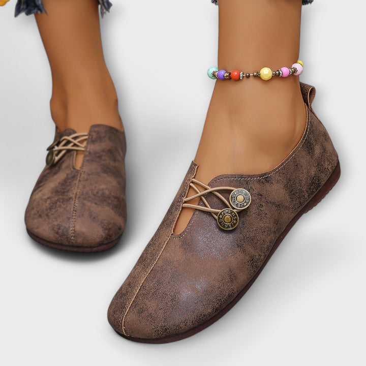 Rikke - Ruskindsloafers