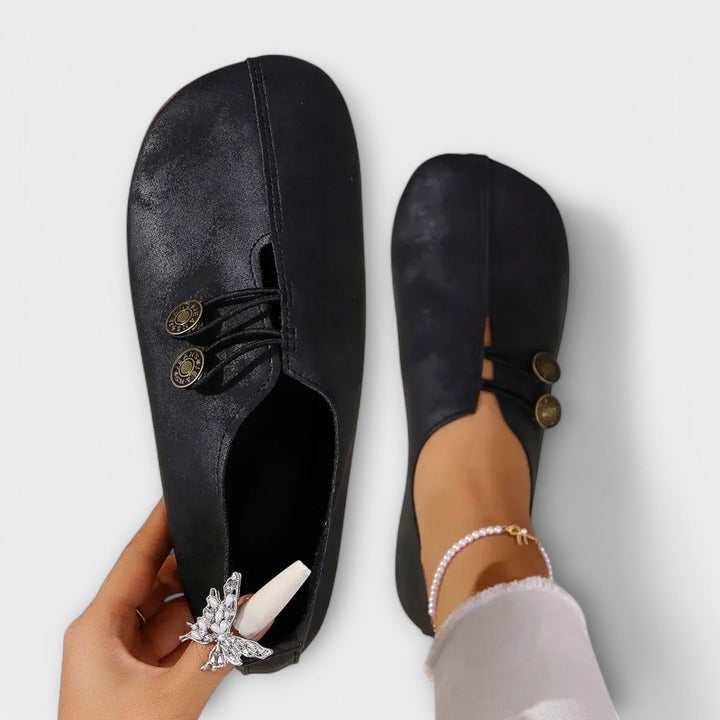Rikke - Ruskindsloafers
