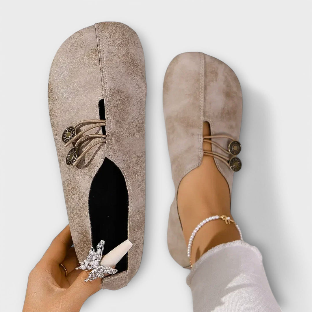 Rikke - Ruskindsloafers