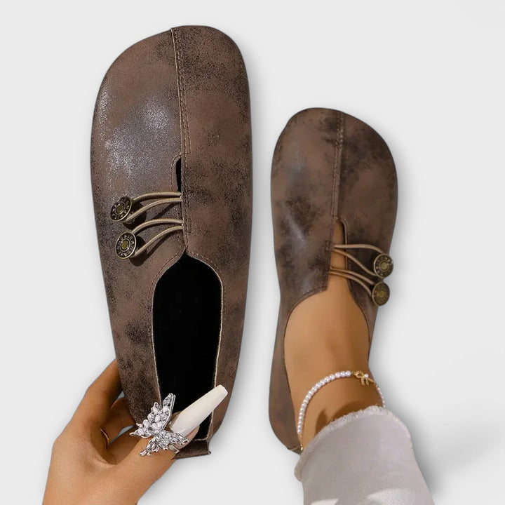 Rikke - Ruskindsloafers