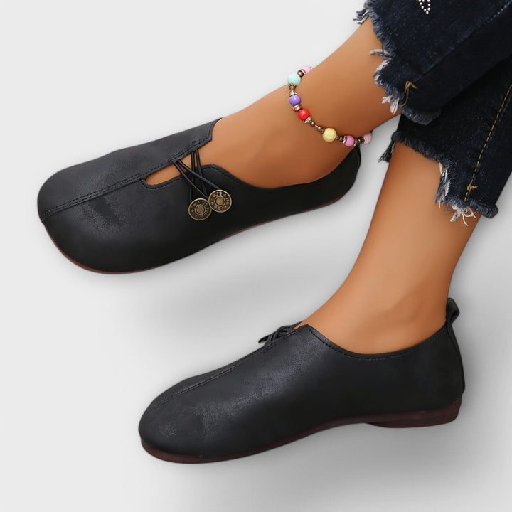 Rikke - Ruskindsloafers