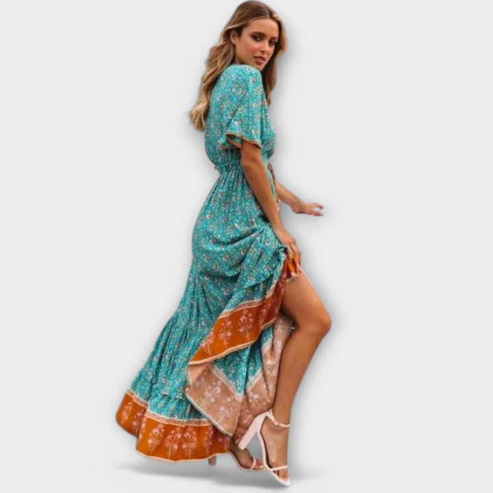 Anette - Boho Maxikleid