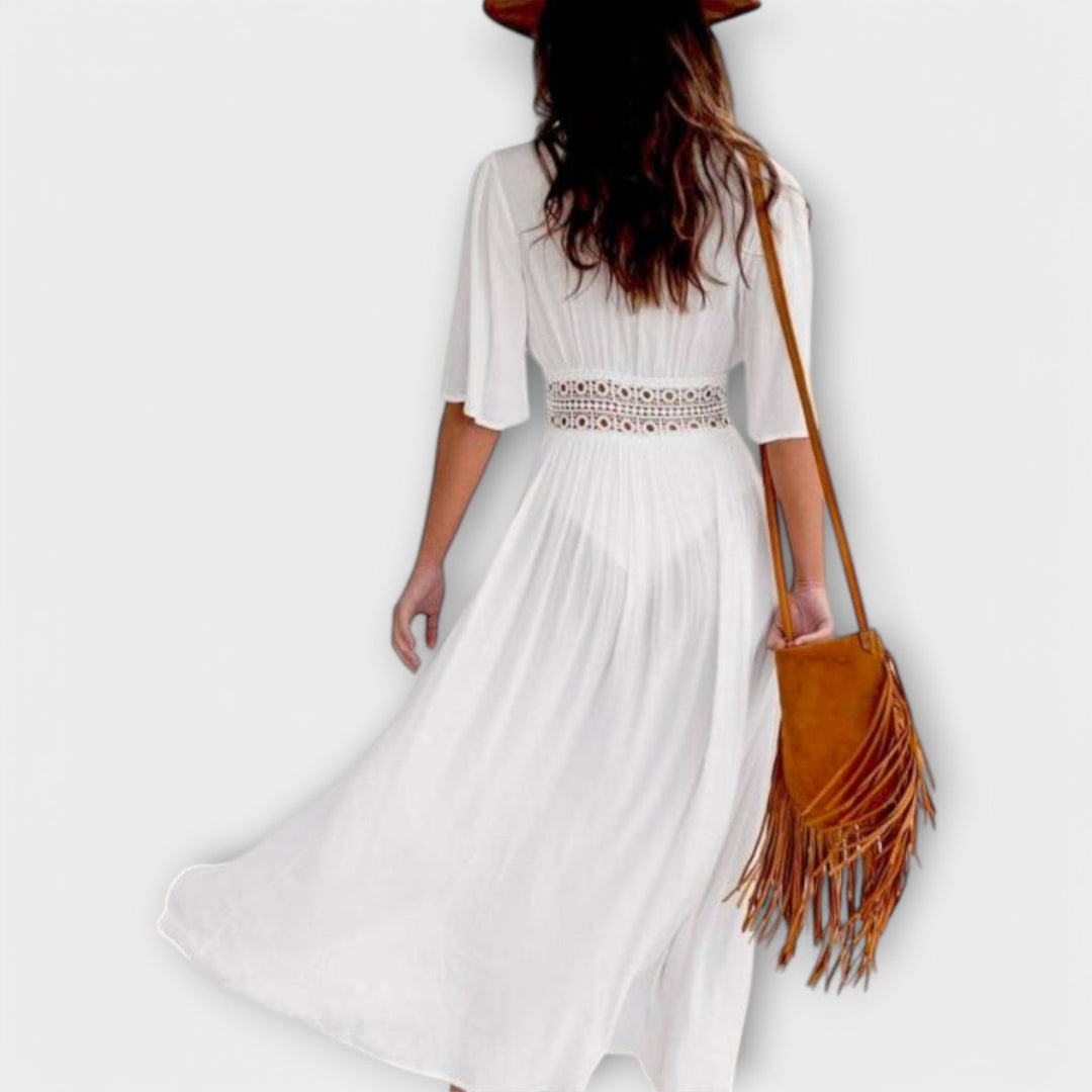 Anna – boho midikjole