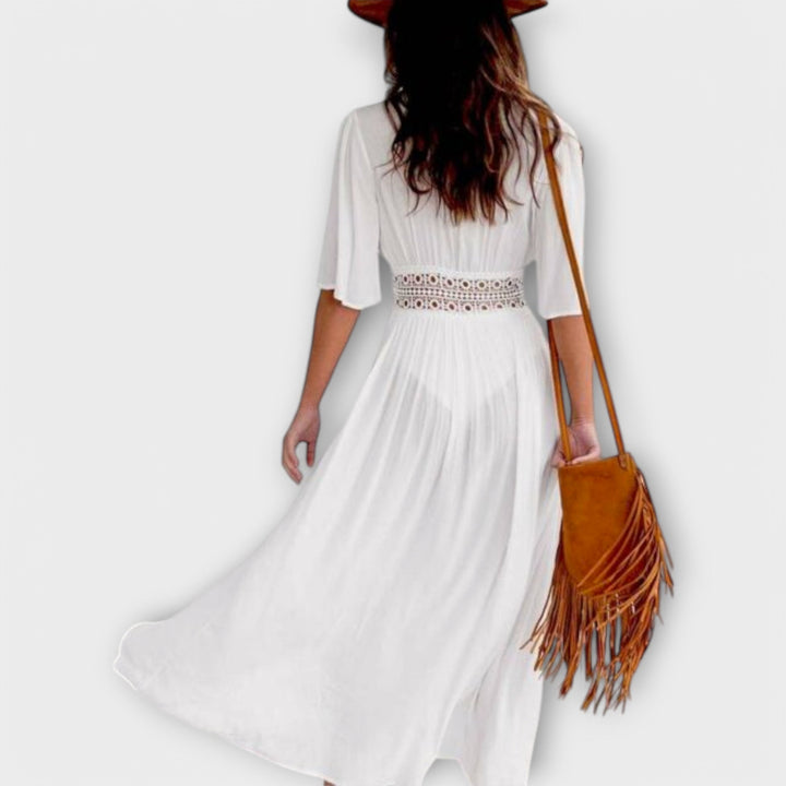 Anna – boho midikjole
