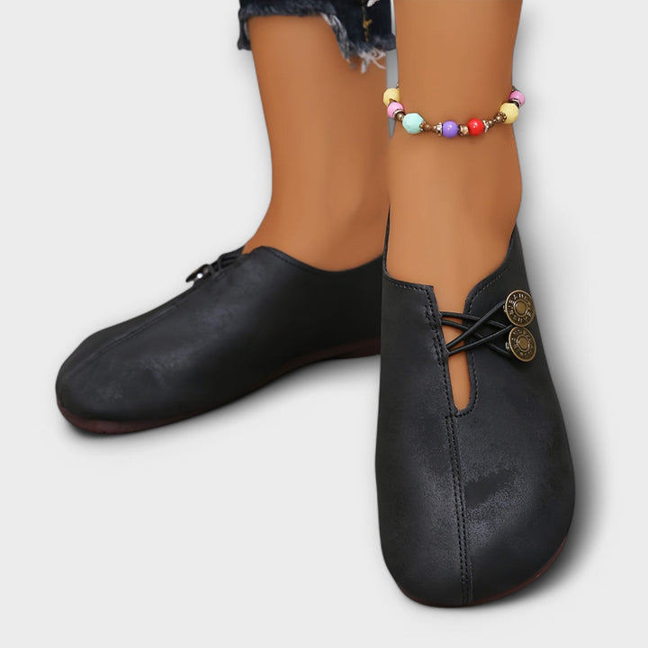 Rikke - Ruskindsloafers