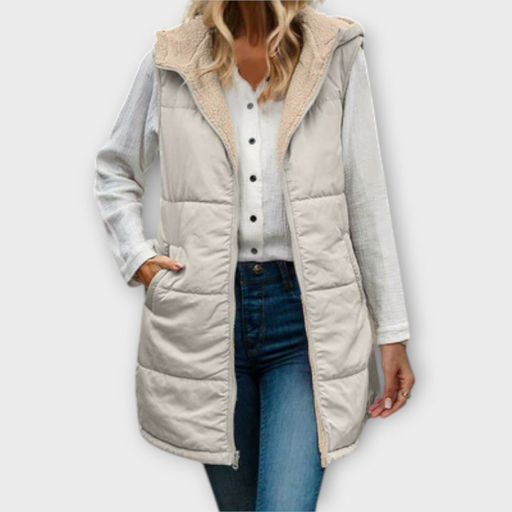 Grethe – Isolerende quiltet vest