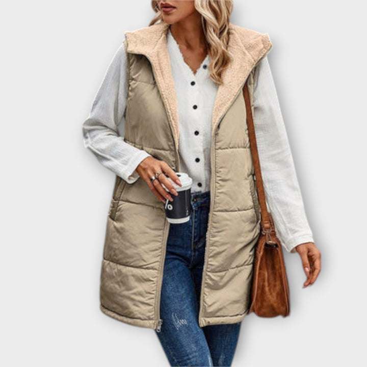 Grethe – Isolerende quiltet vest