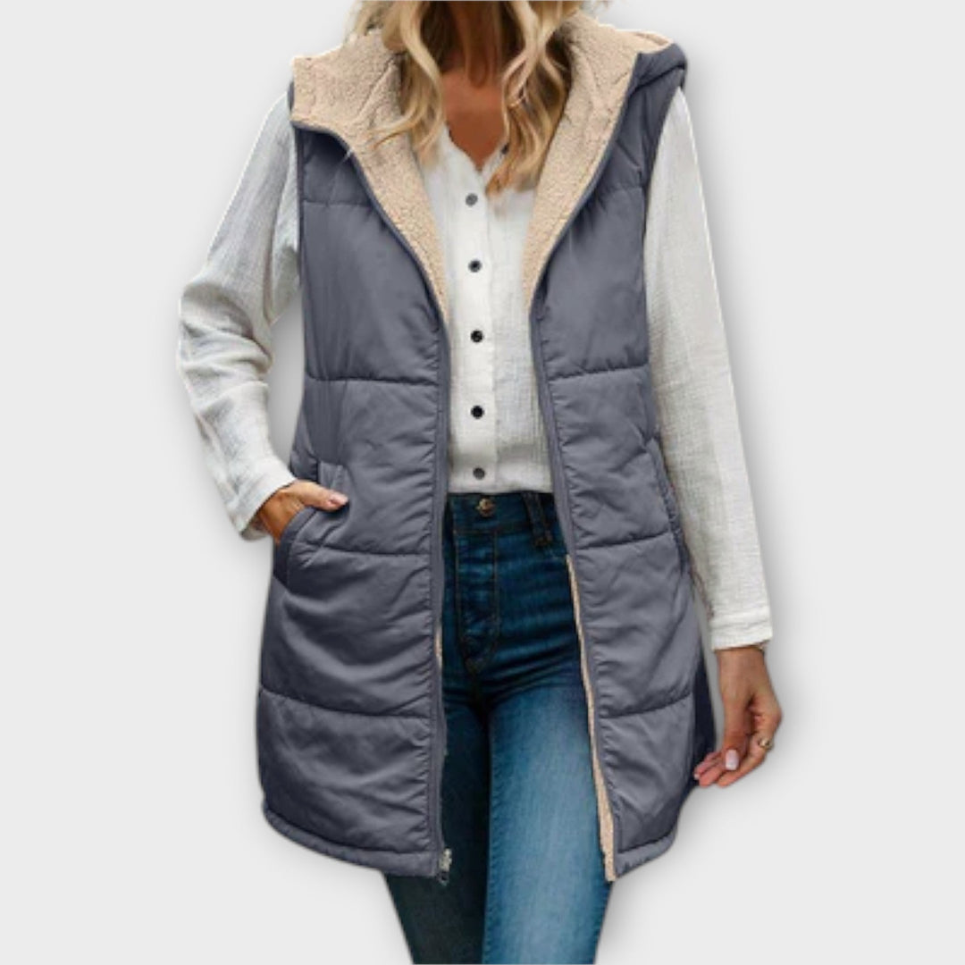 Grethe – Isolerende quiltet vest